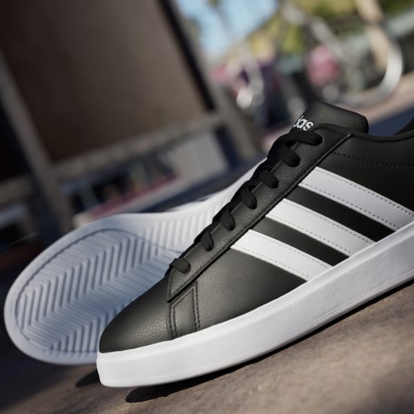 adidas Grand Court Sneakers - Black | Free Shipping with adiClub