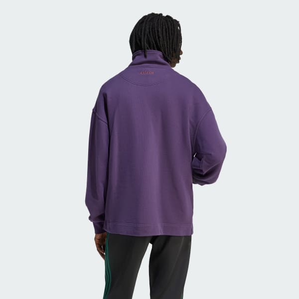 アディダス 90年代風のオルタナティブ スポーツ ハーフジップ