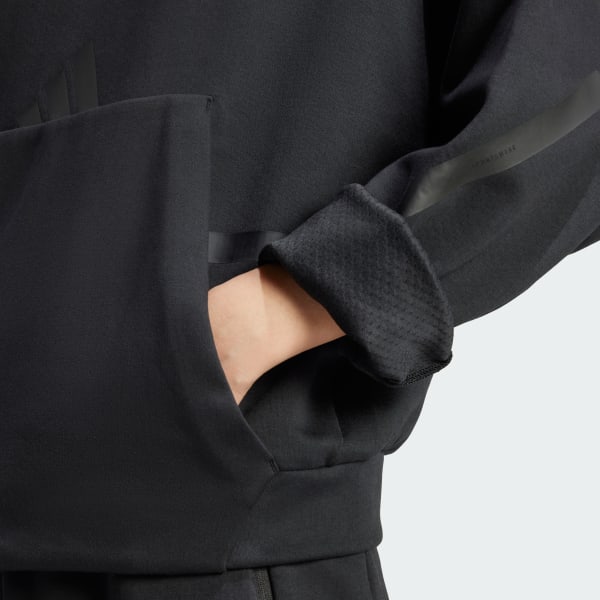 adidas Z.N.E. フード付きスウェットシャツ - ブラック | アディダス