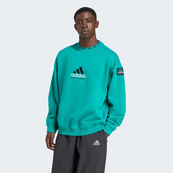 adidas EQT Wash Crewneck Sweatshirt - Green | adidas UK