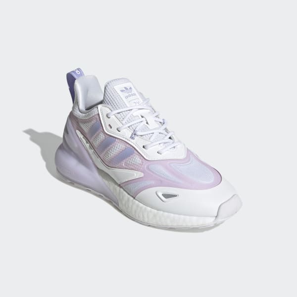 adidas ZX 2K Boost 2.0 Sneakers - White | Free Shipping with adiClub
