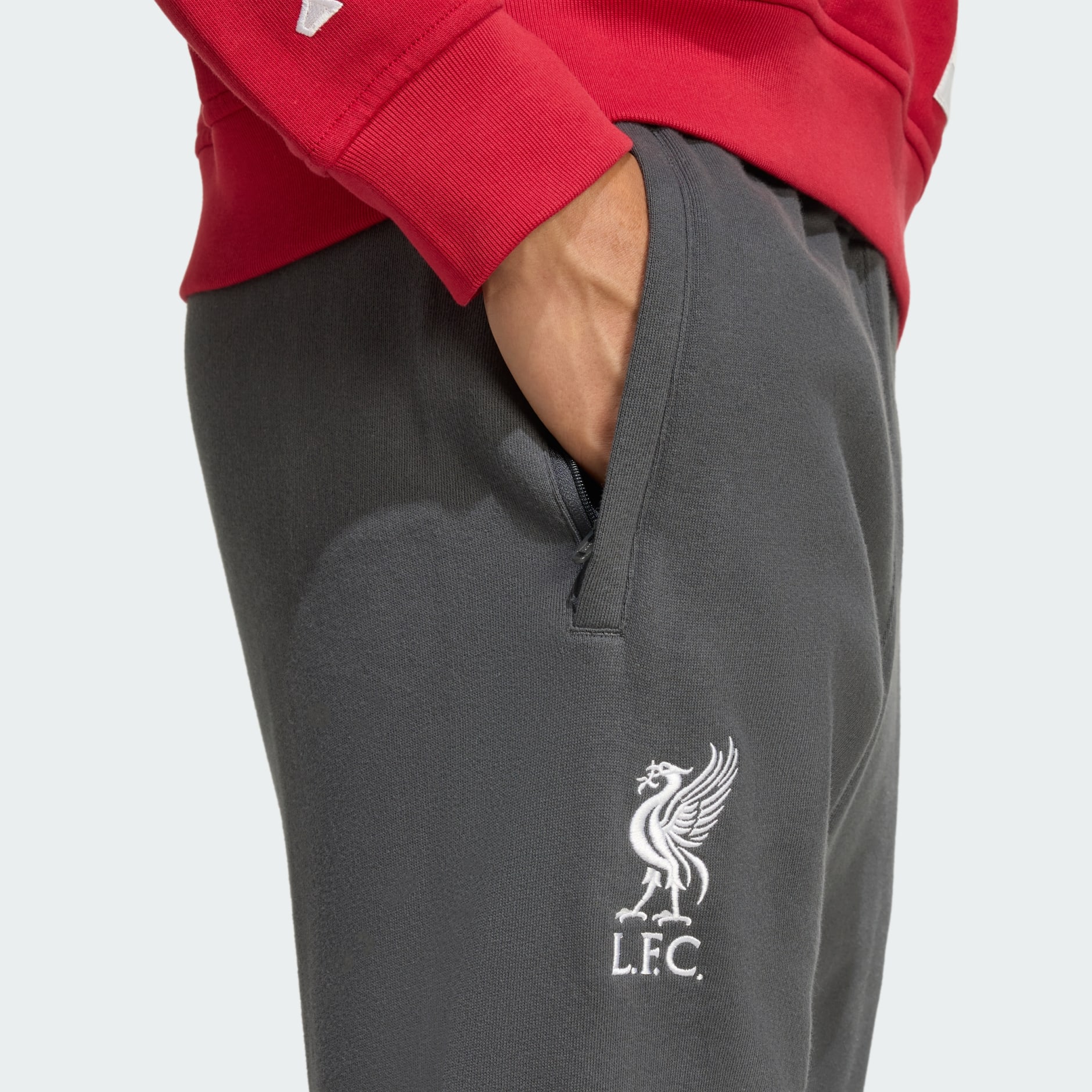 Clothing - Liverpool FC US Pack Pants - Grey | adidas Oman