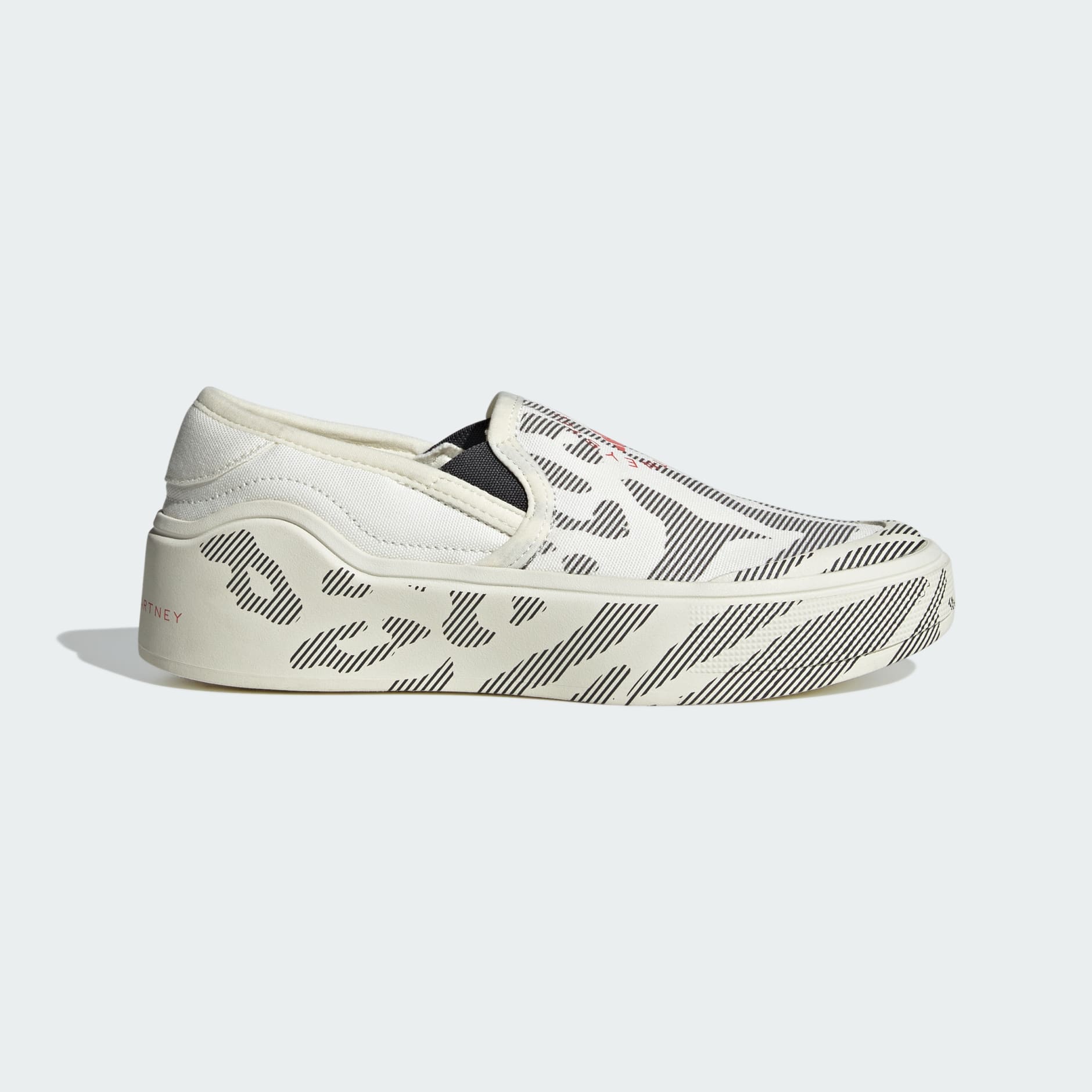 SHOES - adidas by Stella McCartney Court Slip-On Shoes - White