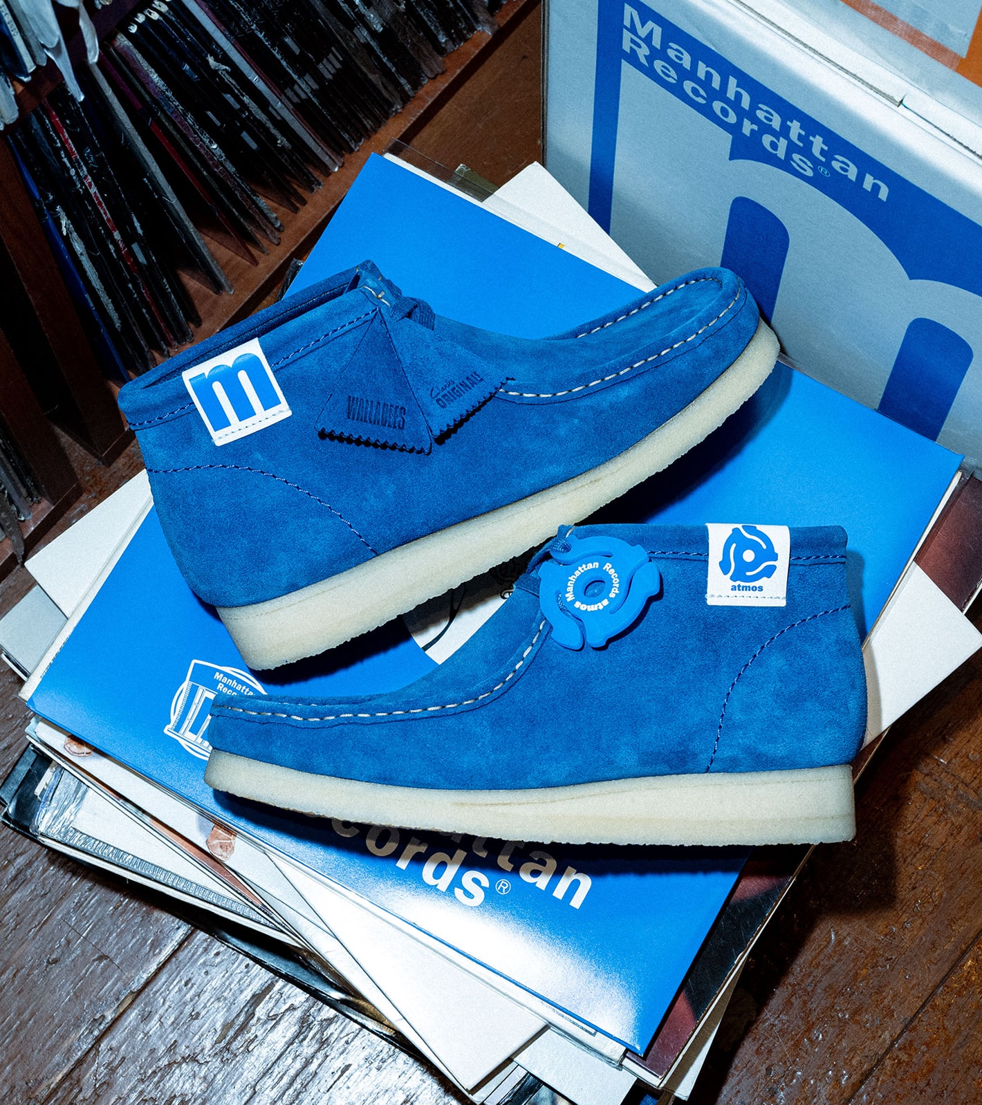 Clarks Wallabee BT Manhattan Records atmos | atmos（アトモス