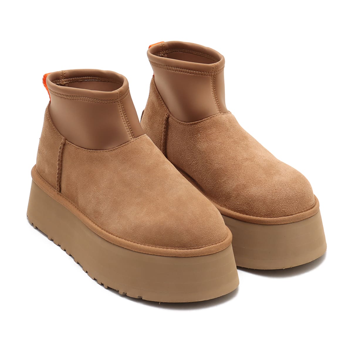 UGG W CLASSIC MINI DIPPER CHESTNUT （アグ クラシック ミニ