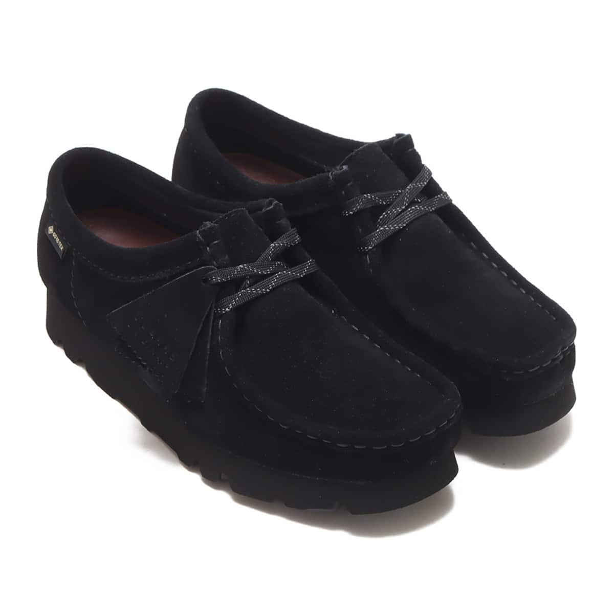 Clarks Wallabee.GTX Black Suede BLACK SUEDE 23FA-I（クラークス