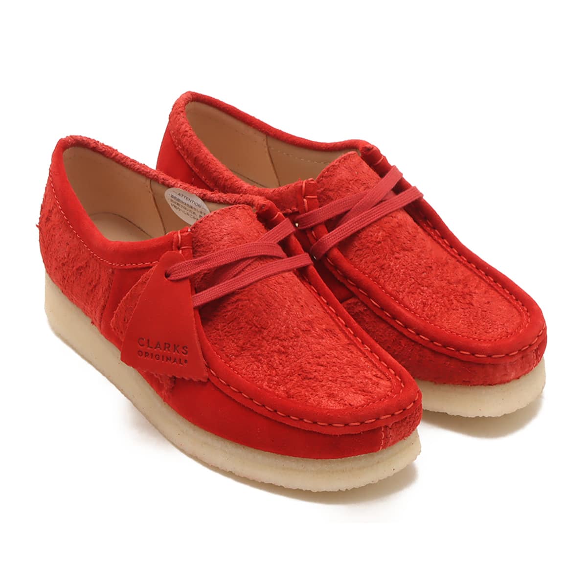 Clarks Wallabee. Red RED（クラークス x ダニエル・カターリ ワラビー