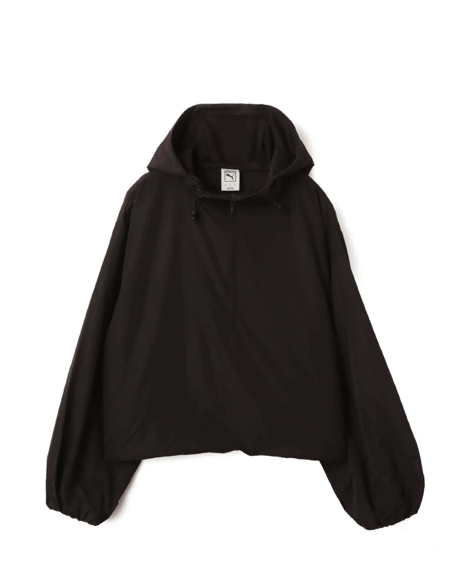 PUMA PUMA x ROSE OVERSIZED HALF-ZIP PADDED JACKET PUMA BLACK