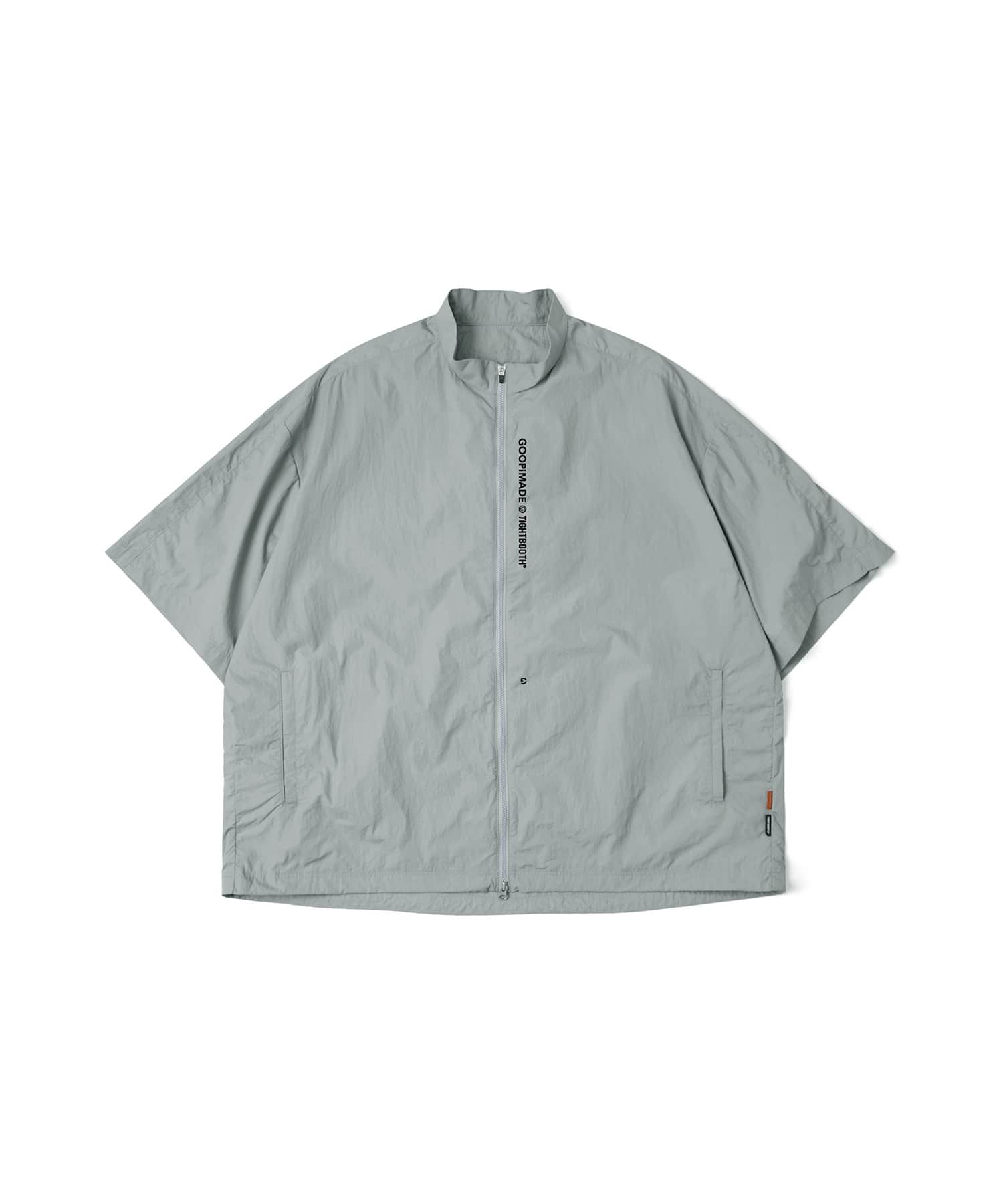 GOOPiMADE x TIGHTBOOTH Tech Uniform Zip Shirt GREY（グーピーメイド