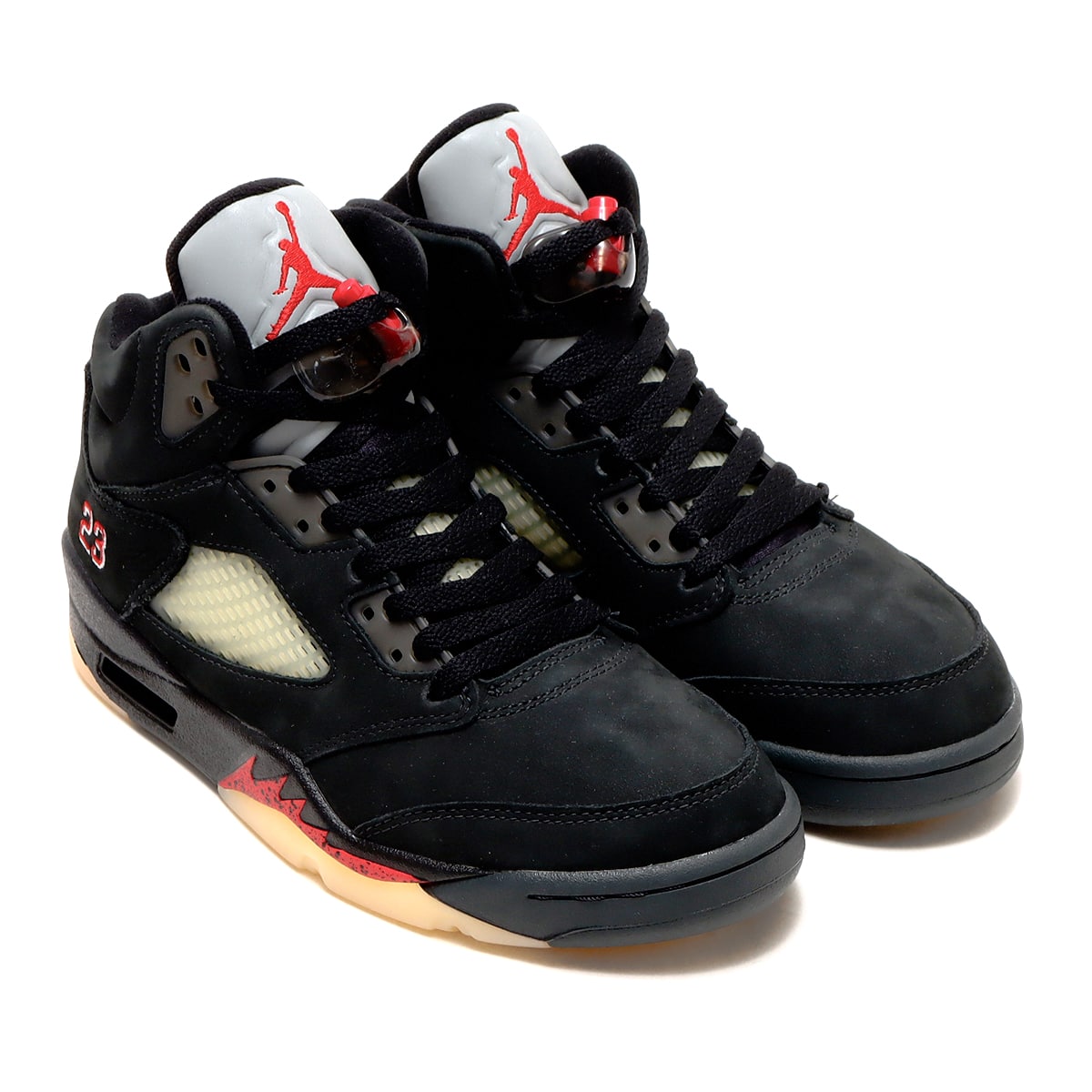 JORDAN BRAND WMNS AIR JORDAN 5 RETRO GTX OFF NOIR/FIRE RED-BLACK