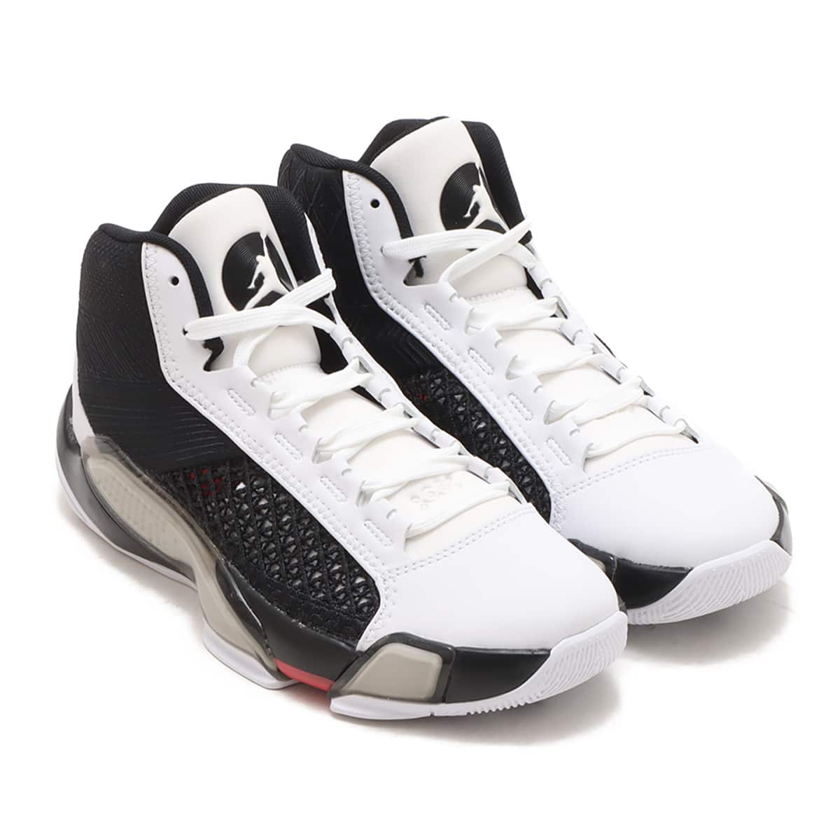 JORDAN BRAND AIR JORDAN XXXVIII (GS) WHITE/BLACK-SIREN RED 23FA-I