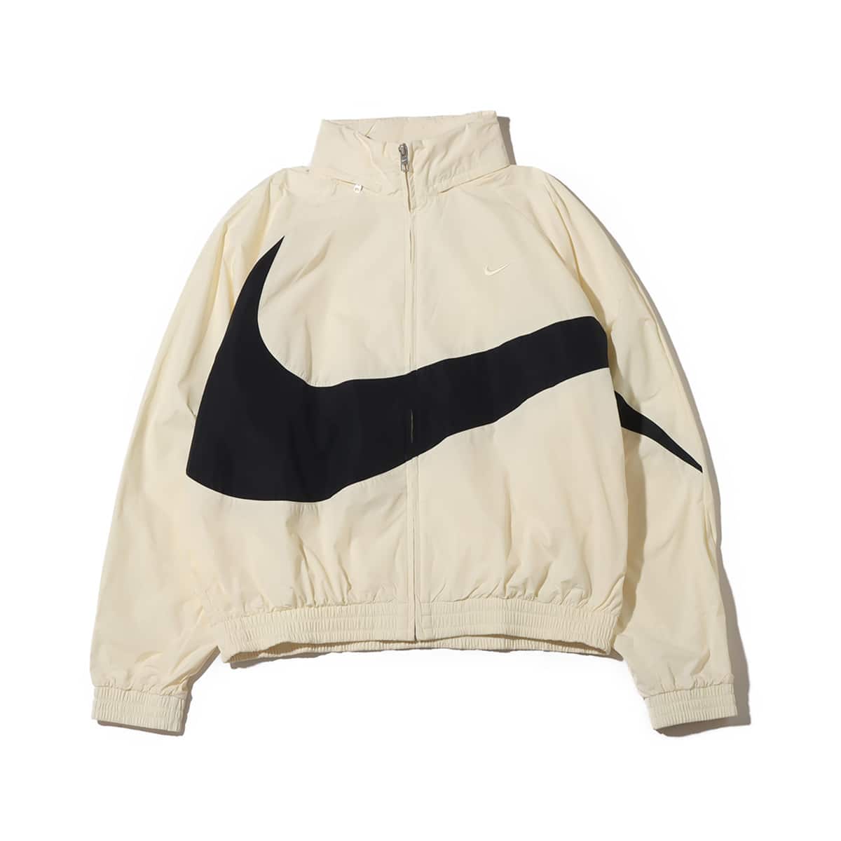 NIKE AS M NK SWOOSH WVN JKT COCONUT MILK/BLACK/COCONUT MILK 23FA-I