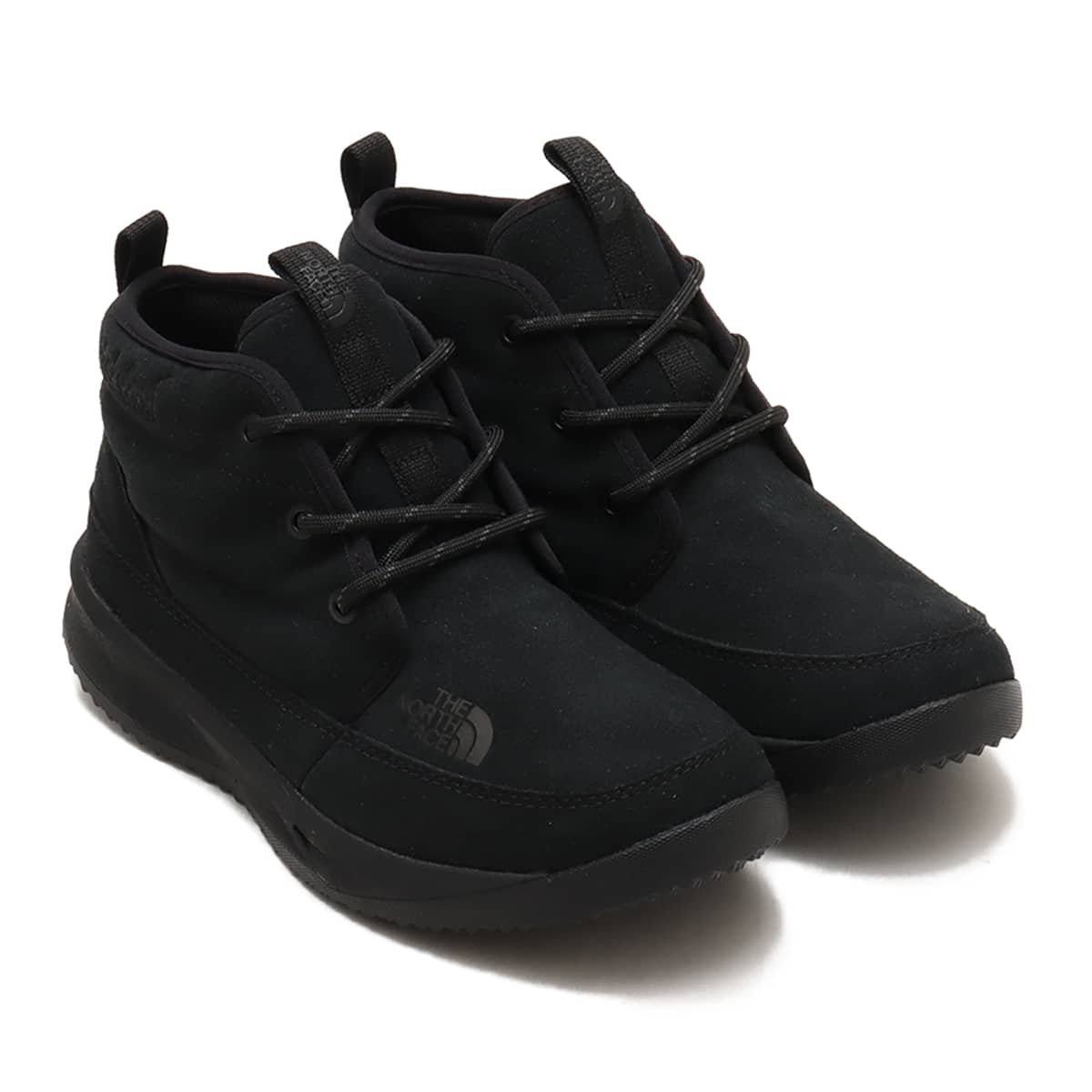 THE NORTH FACE W Nuptse Chukka WP Suede TNFブラック×TNFブラック