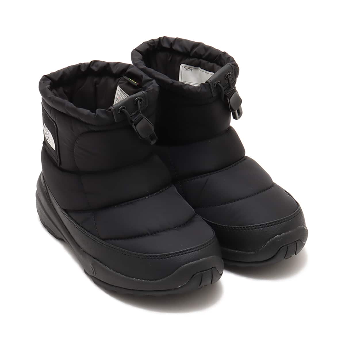 THE NORTH FACE K Nuptse Bootie Logo Short TNFブラック×TNFブラック