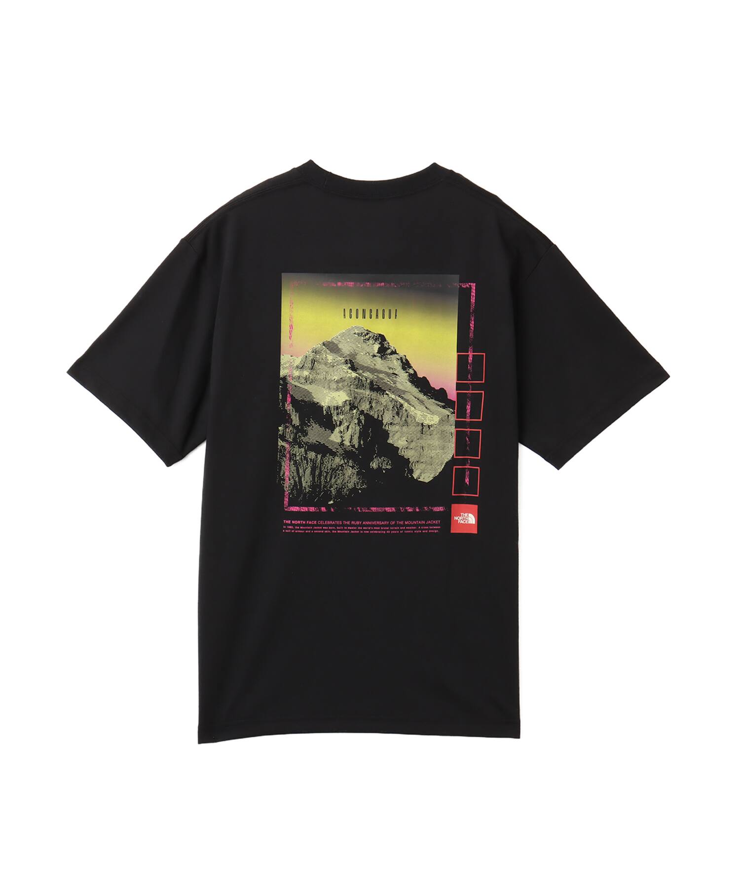 THE NORTH FACE SS FD SEVEN SUMMIT GRAPHIC TEE ブラック（ザ・ノース