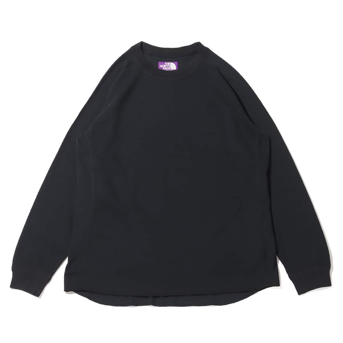 THE NORTH FACE PURPLE LABEL Thermal Field Long Sleeve Tee Black