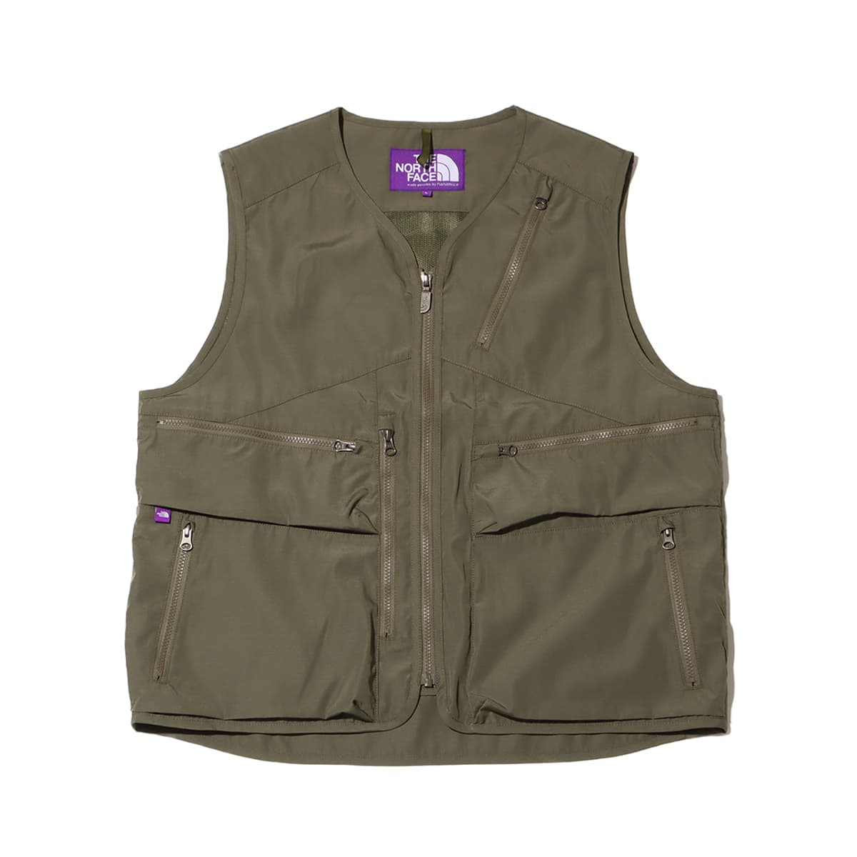 THE NORTH FACE PURPLE LABEL Mountain Wind Vest Olive（ザ・ノース
