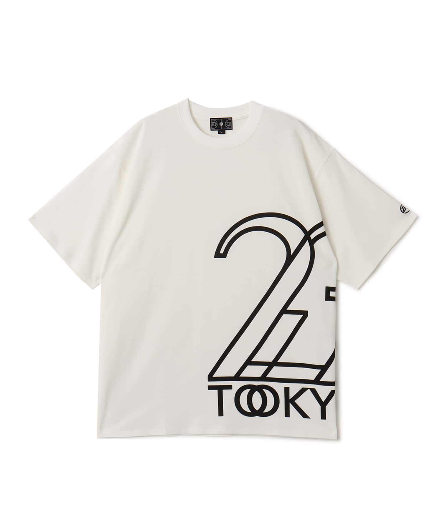 TOKYO 23 Big Logo T-shirt WHITE（トウキョウ 23 ビッグ ロゴ Tシャツ