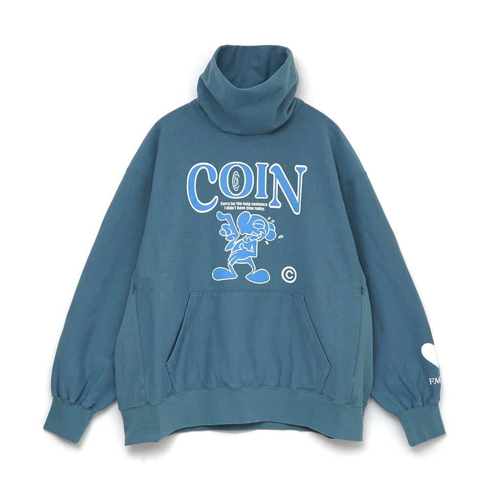 FACETASM x CPD LOVE HOODED STADIUM JACKET BLACK （ファセッタズム