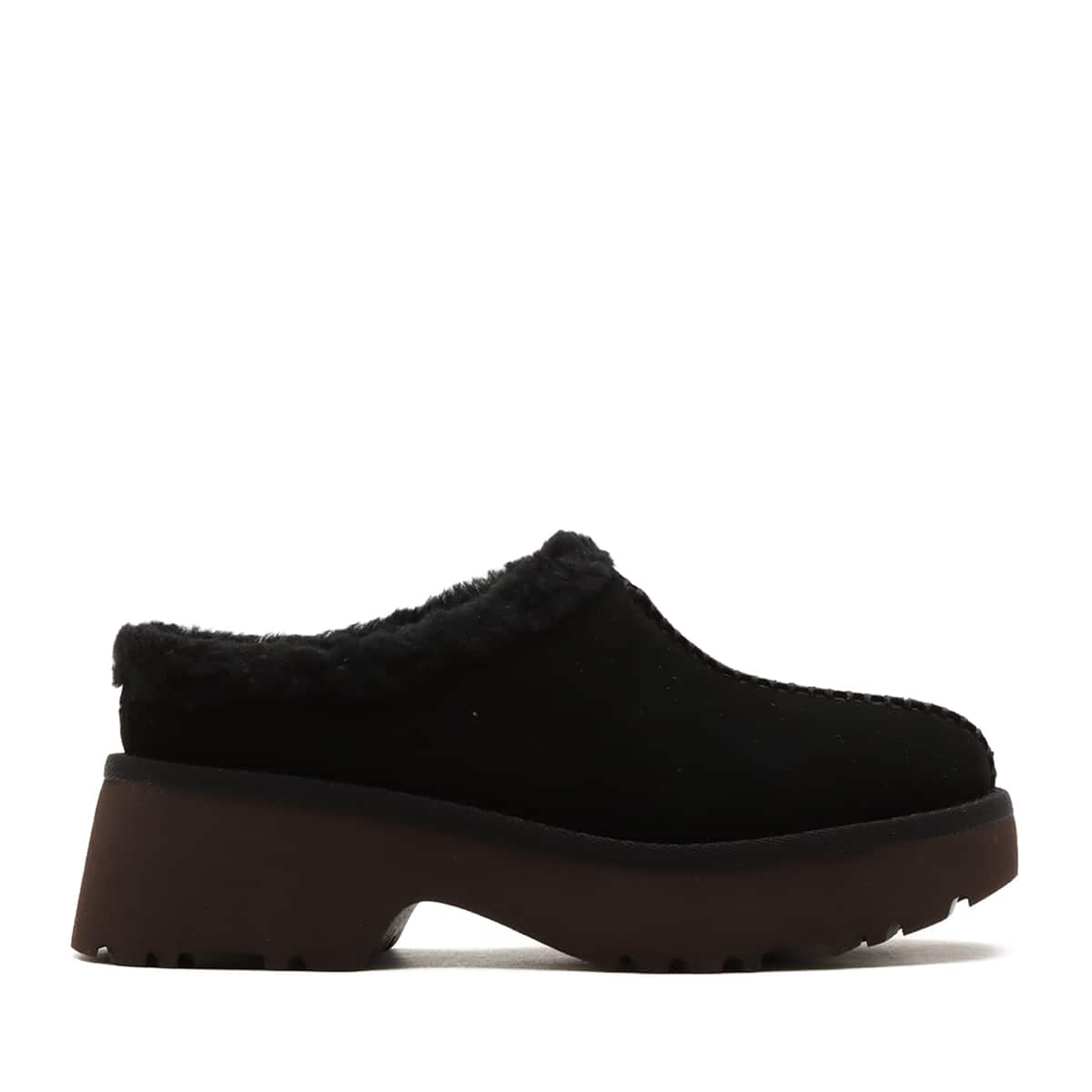 UGG W NEW HEIGHTS COZY CLOG BLACK （アグ ニュー ハイツ コージー