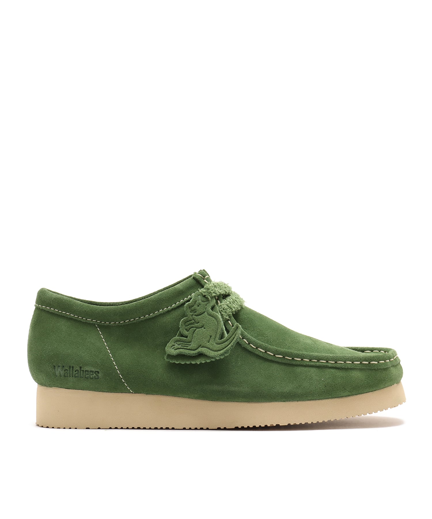 Clarks Wallabee 2604 Green Sde（クラークス ワラビー 2604-グリーン