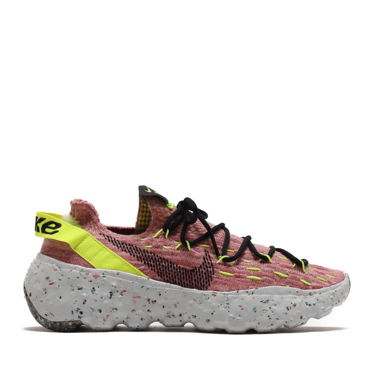 NIKE W SPACE HIPPIE 04 LEMON VENOM/BLACK-LT ARCTIC PINK 20FA-I