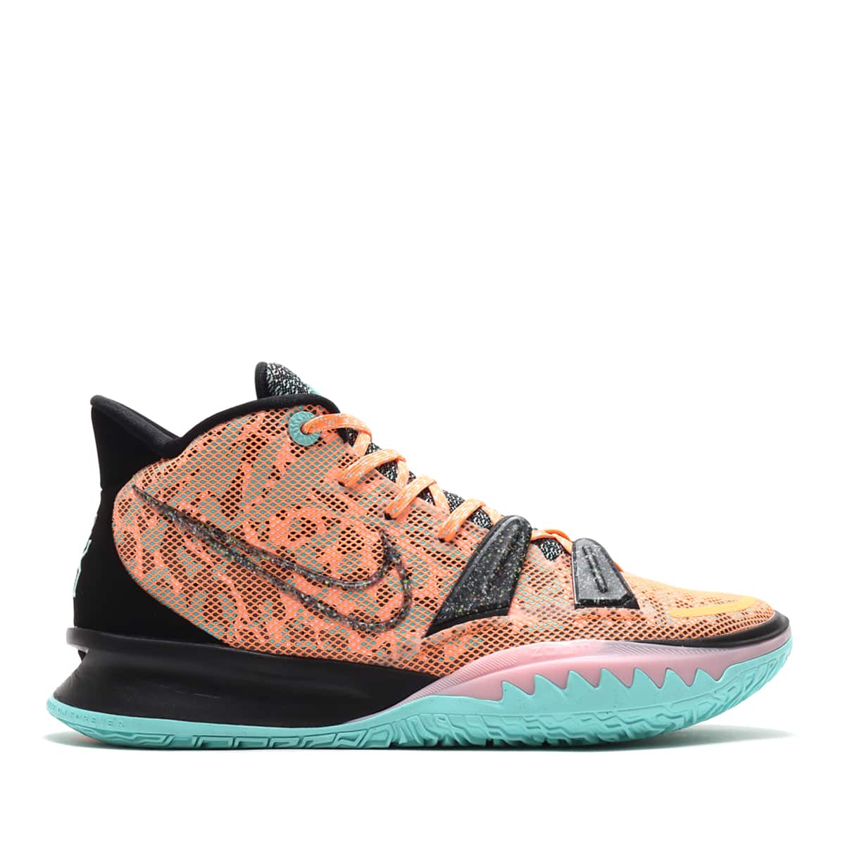 NIKE KYRIE 7 EP ATOMIC ORANGE/BLACK-TROPICAL TWIST 21SP-S（ナイキ