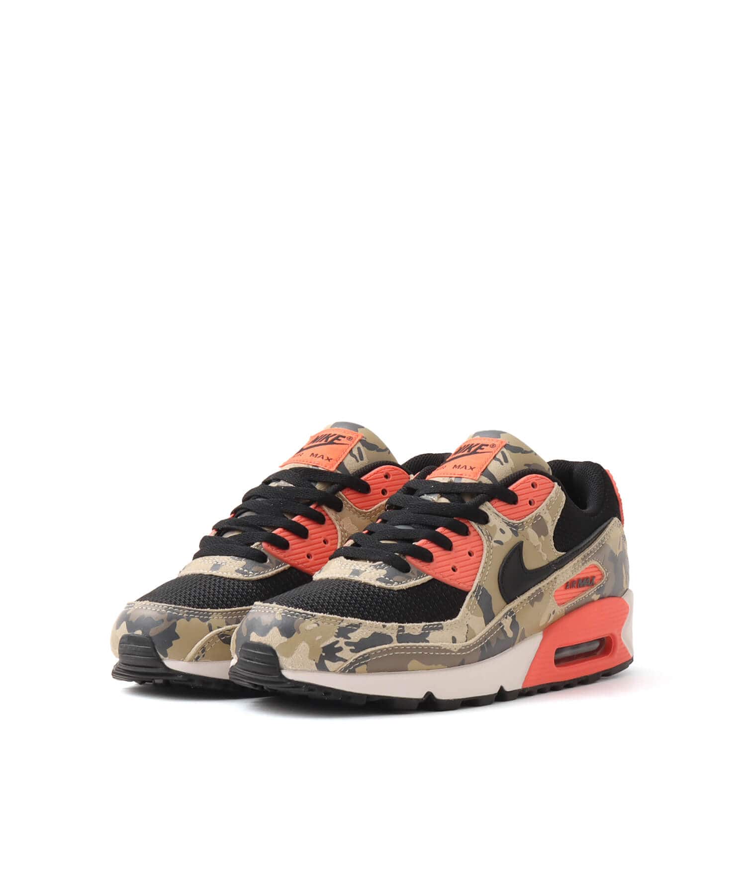 NIKE AIR MAX 90 PRM LT KHAKI/BLACK-MAGIC EMBER-MINK BROWN（ナイキ
