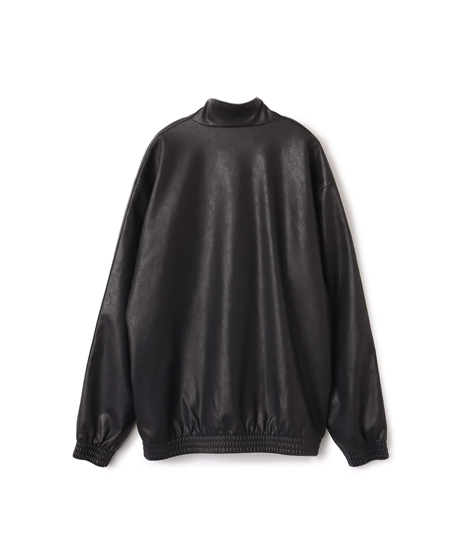 adidas PLEATHER FIREBIRD OVERSIZED TRACKTOP ユーティリティブラック