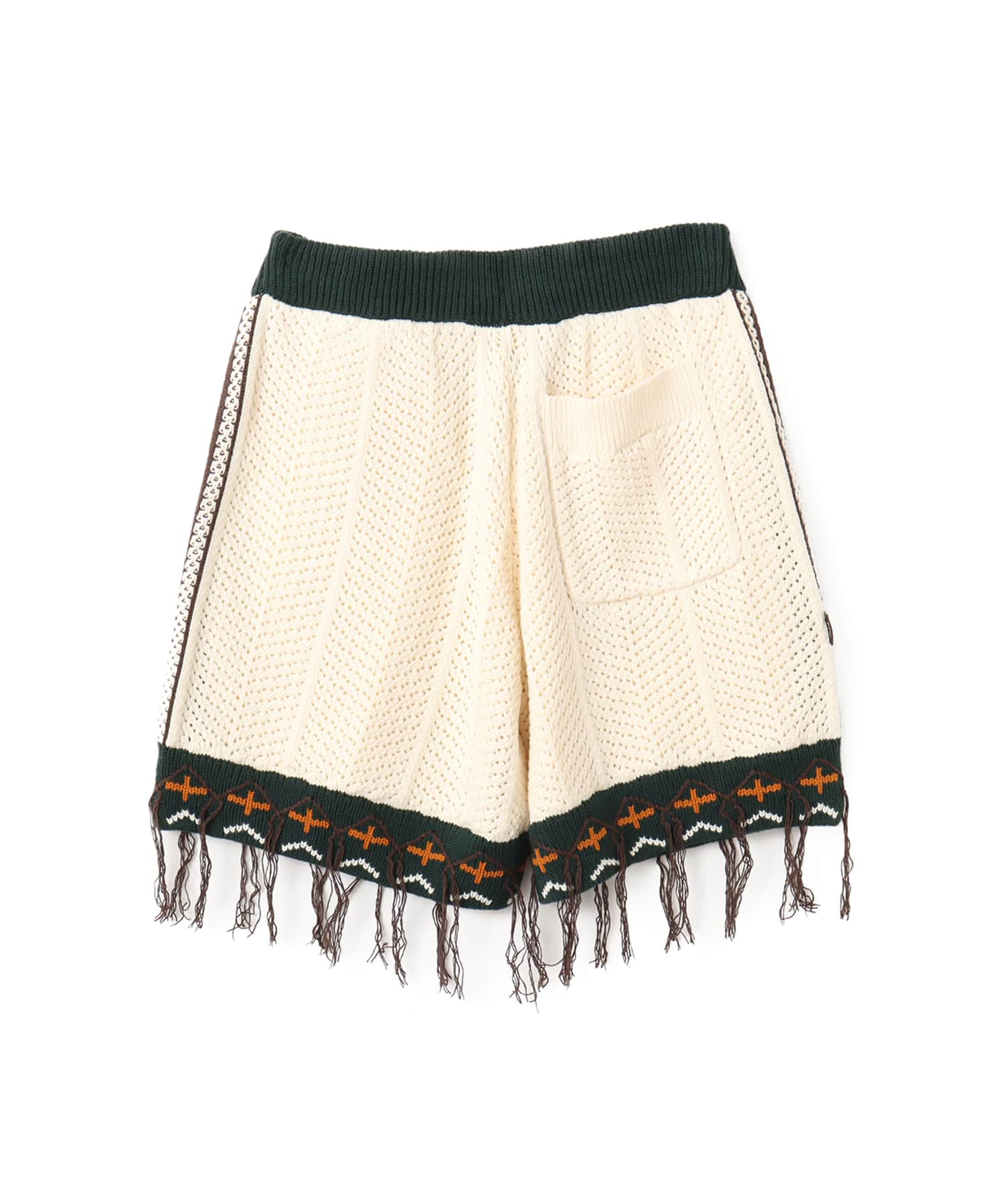 adidas CLOT CROCHET SHORTS BY EDISON CHEN クリームホワイト