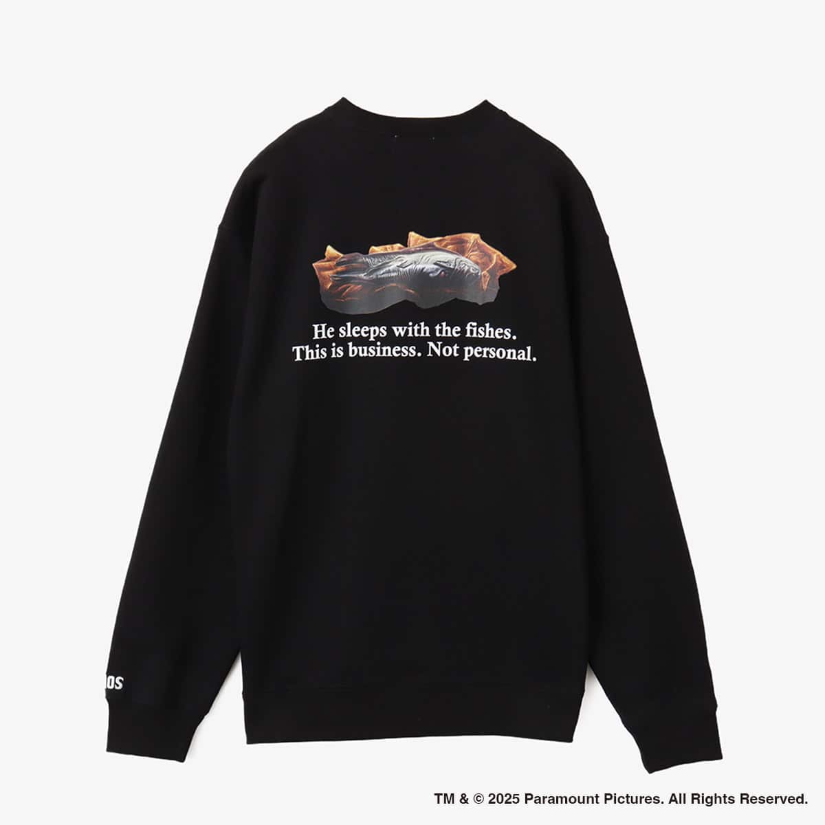 THE GODFATHER x atmos Sweatshirt BLACK（ザ ゴッドファーザー x