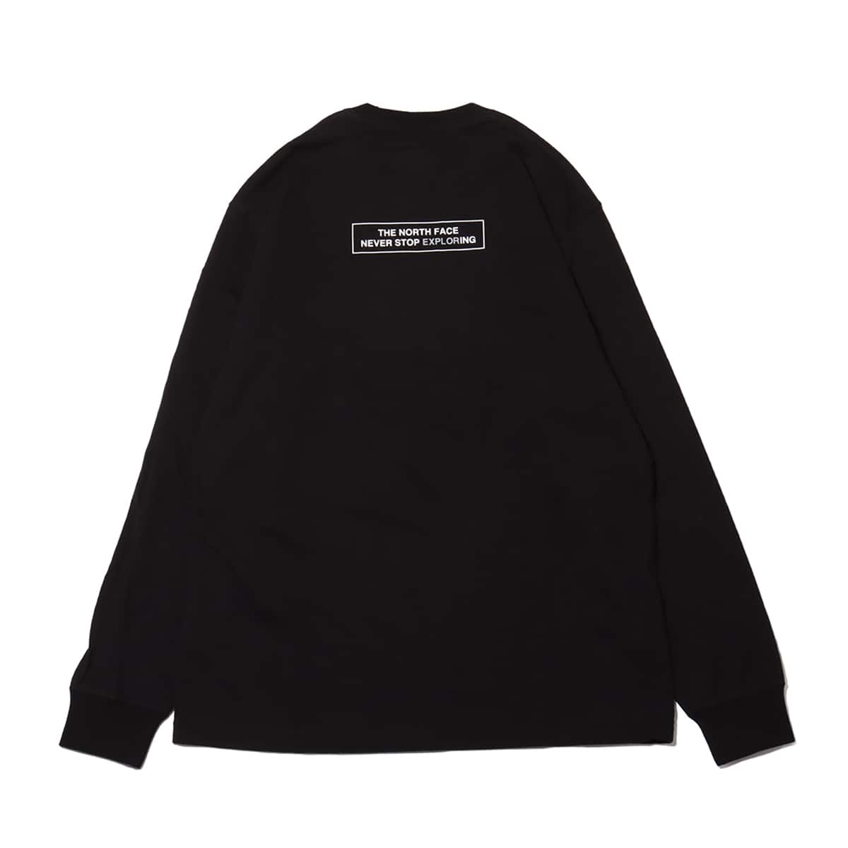 THE NORTH FACE L/S NEVER STOP ING Tee ブラック2 （ザ・ノース