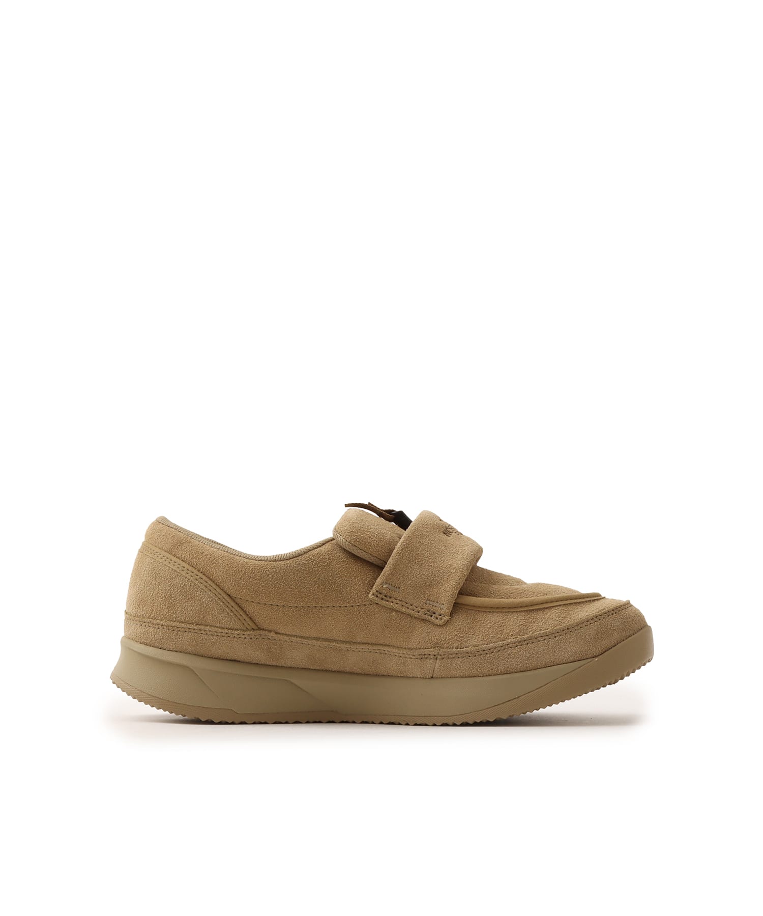 THE NORTH FACE Nuptse Loafer Suede クラシックカーキxTNFブラック