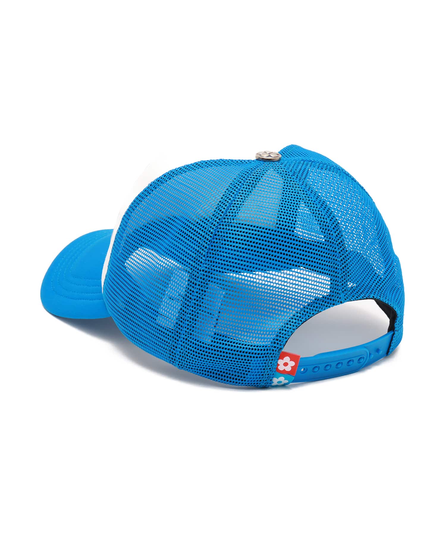 VANDYTHEPINK x ATMOS Cherry Trucker Mesh Cap BLUE（ヴァンディー ザ