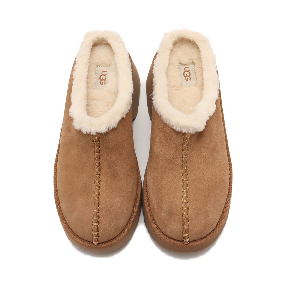 UGG W NEW HEIGHTS COZY CLOG CHESTNUT （アグ ニュー ハイツ コージー