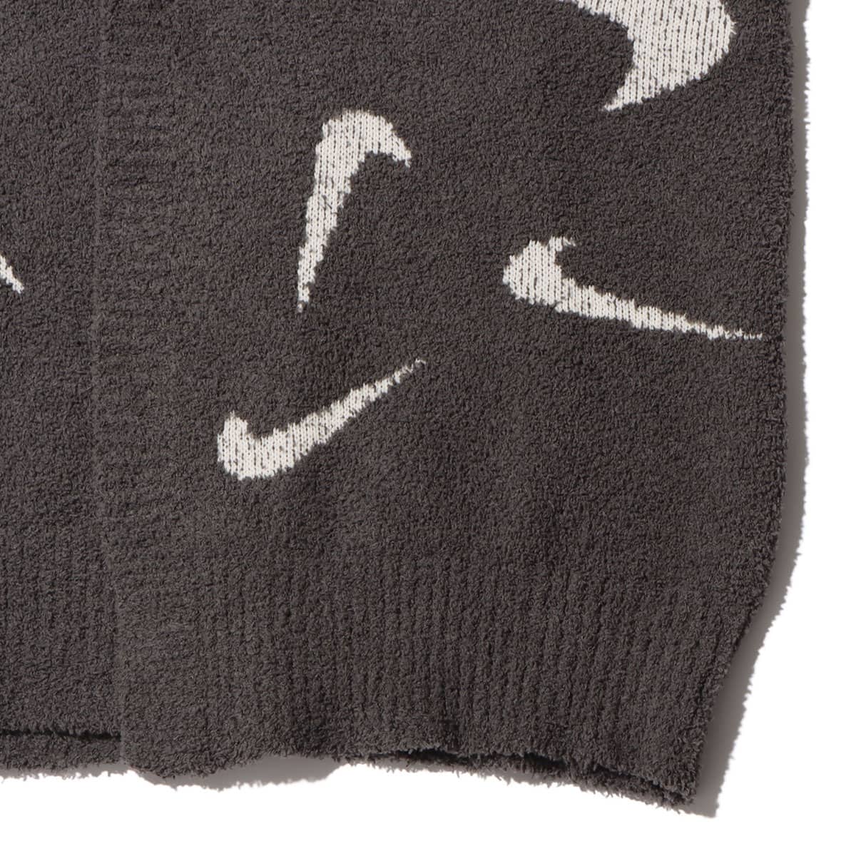 NIKE AS W NSW COZY LOGO AOJ KNIT CA MEDIUM ASH/LT OREWOOD BRN