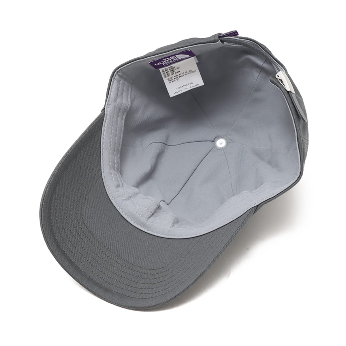 THE NORTH FACE PURPLE LABEL Chino Field Cap Asphalt Gray（ザノース