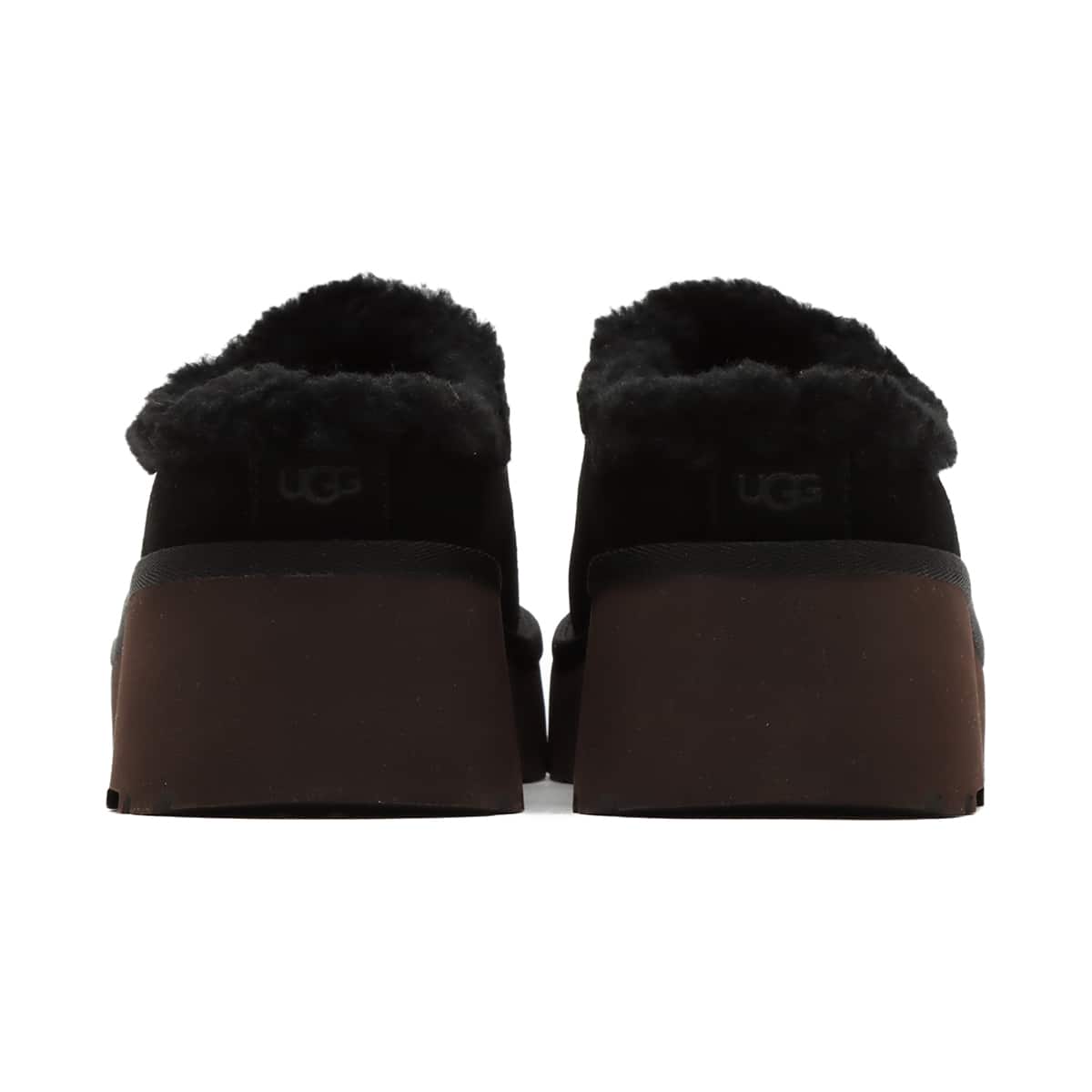 UGG W NEW HEIGHTS COZY CLOG BLACK （アグ ニュー ハイツ コージー