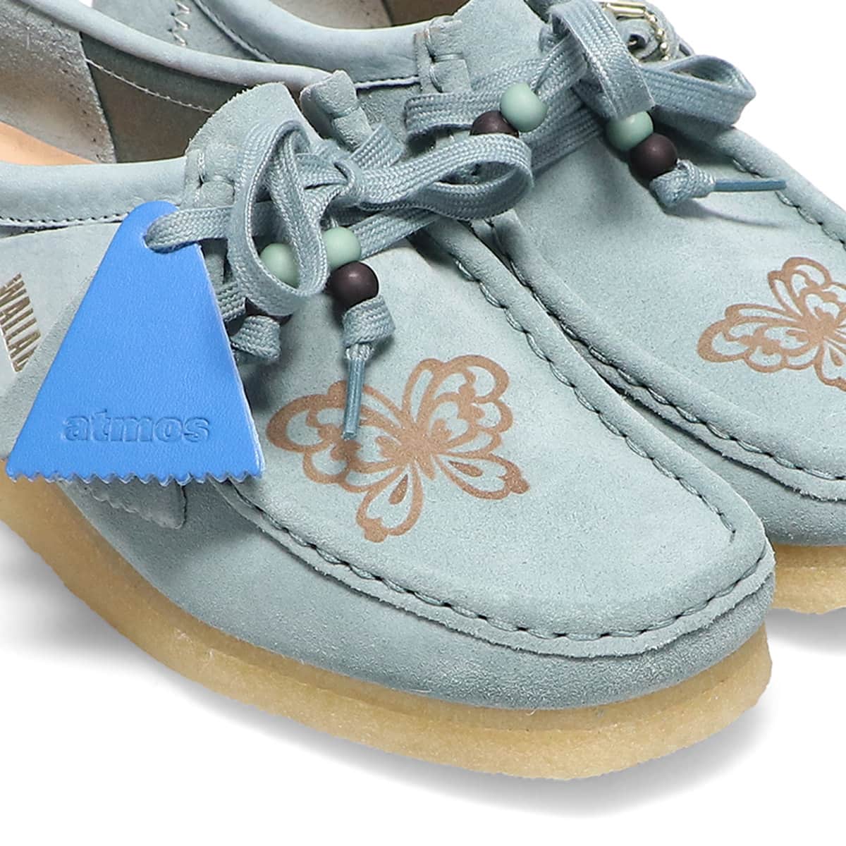 Clarks Wmns Wallabee ANNA SUI atmos Ocean Blue（クラークス