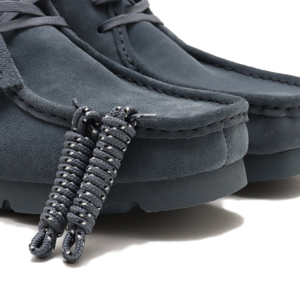 CLARKS Wallabee GTX Blue/Grey Sde 24SP-I（クラークス ワラビー GTX