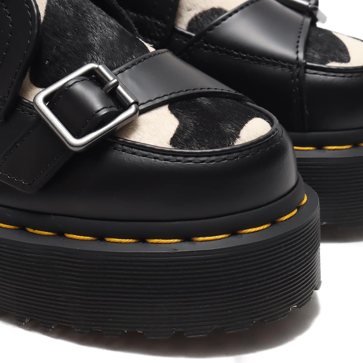 Dr.Martens QUAD CREEPERS SIDNEY DBL MONK BLACK 20FW-I（ドクター