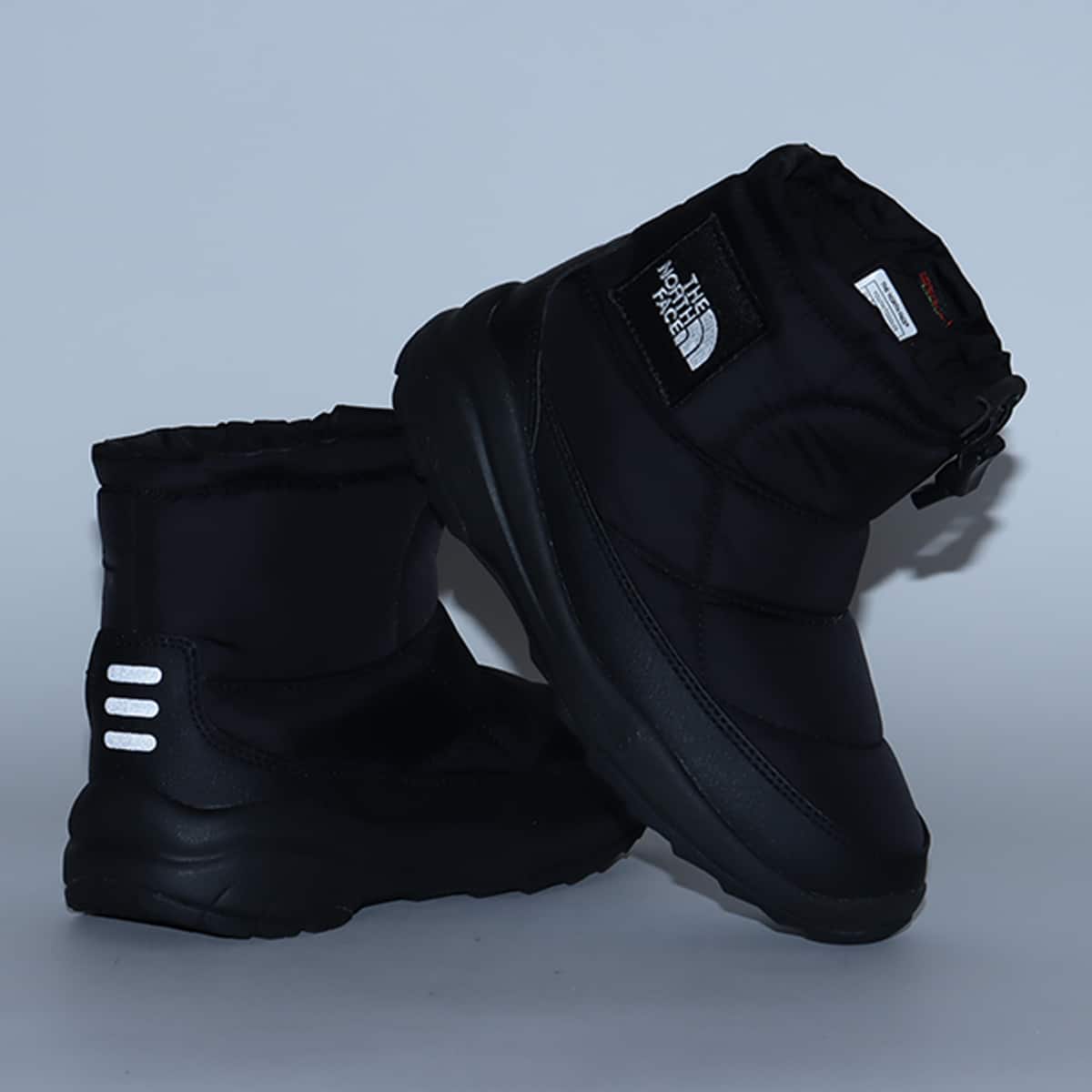 THE NORTH FACE K Nuptse Bootie Logo Short TNFブラック×TNFブラック