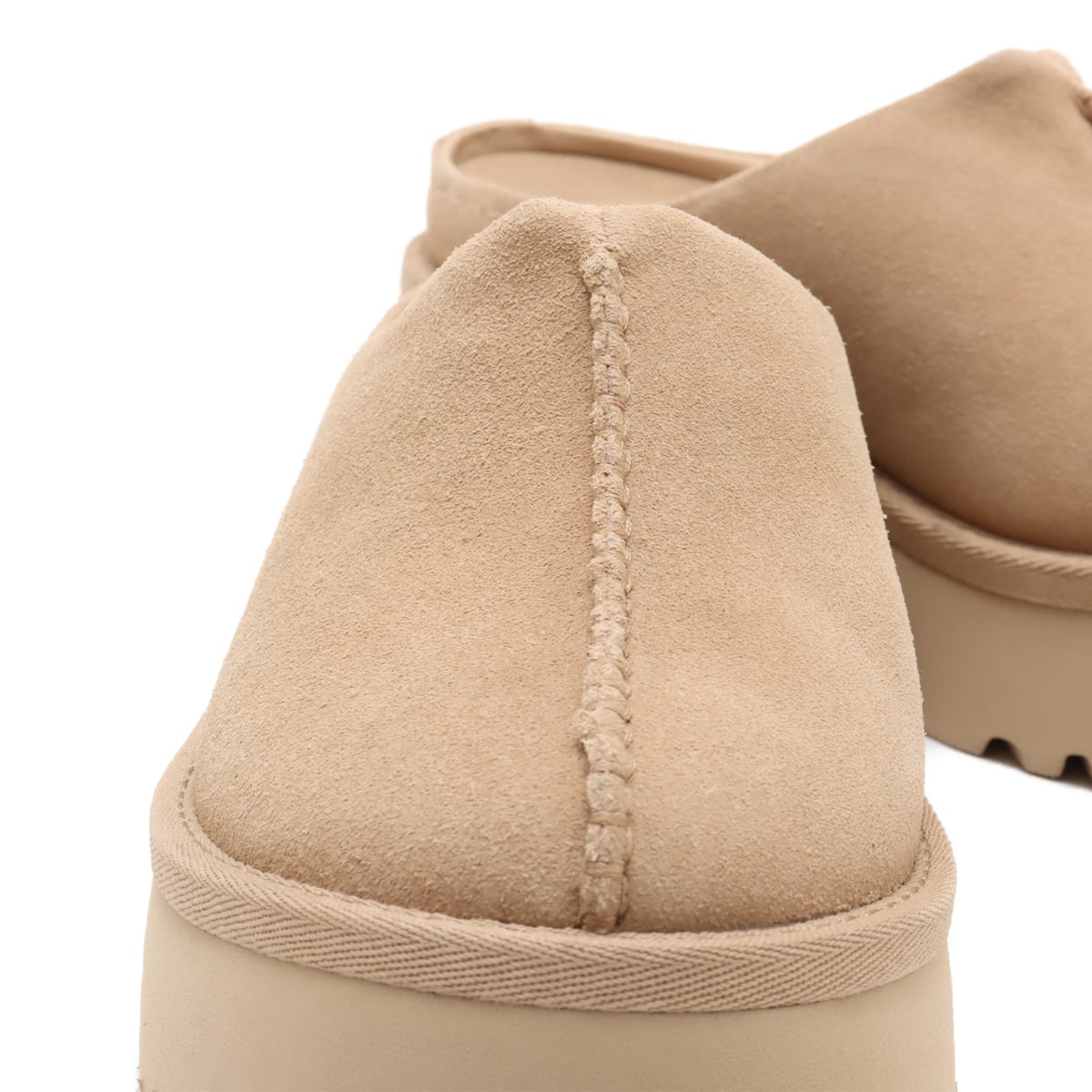 UGG NEW HEIGHTS CLOG BEIGE（アグ ニューヘイツ クロッグ-ベージュ