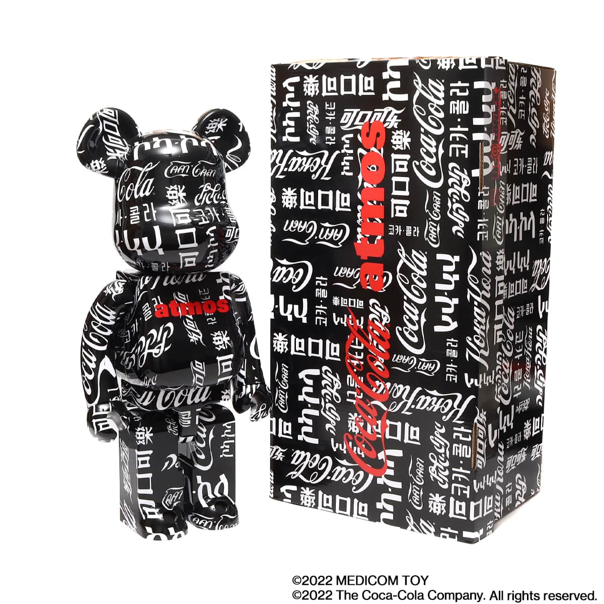 MEDICOM TOY BE@RBRICK Coca-Cola × atmos TYPE-6 1000% （メディコム