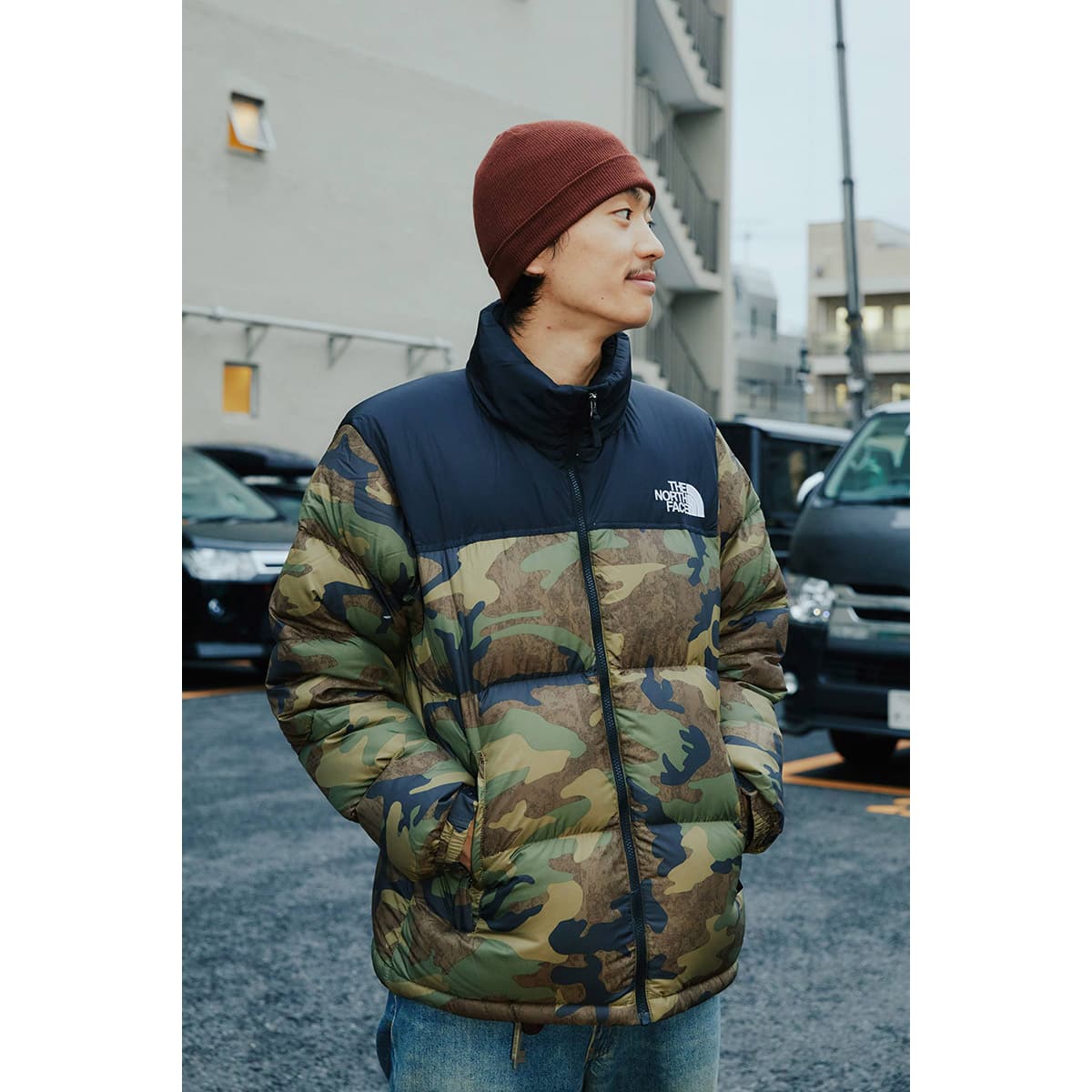 THE NORTH FACE NOVELTY NUPTSE JACKET TNFカモ 22FW-I（ザ・ノース