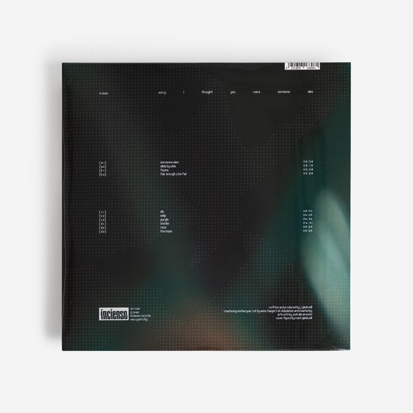 K-LONE - sorry i thought you were someone else - Boomkat