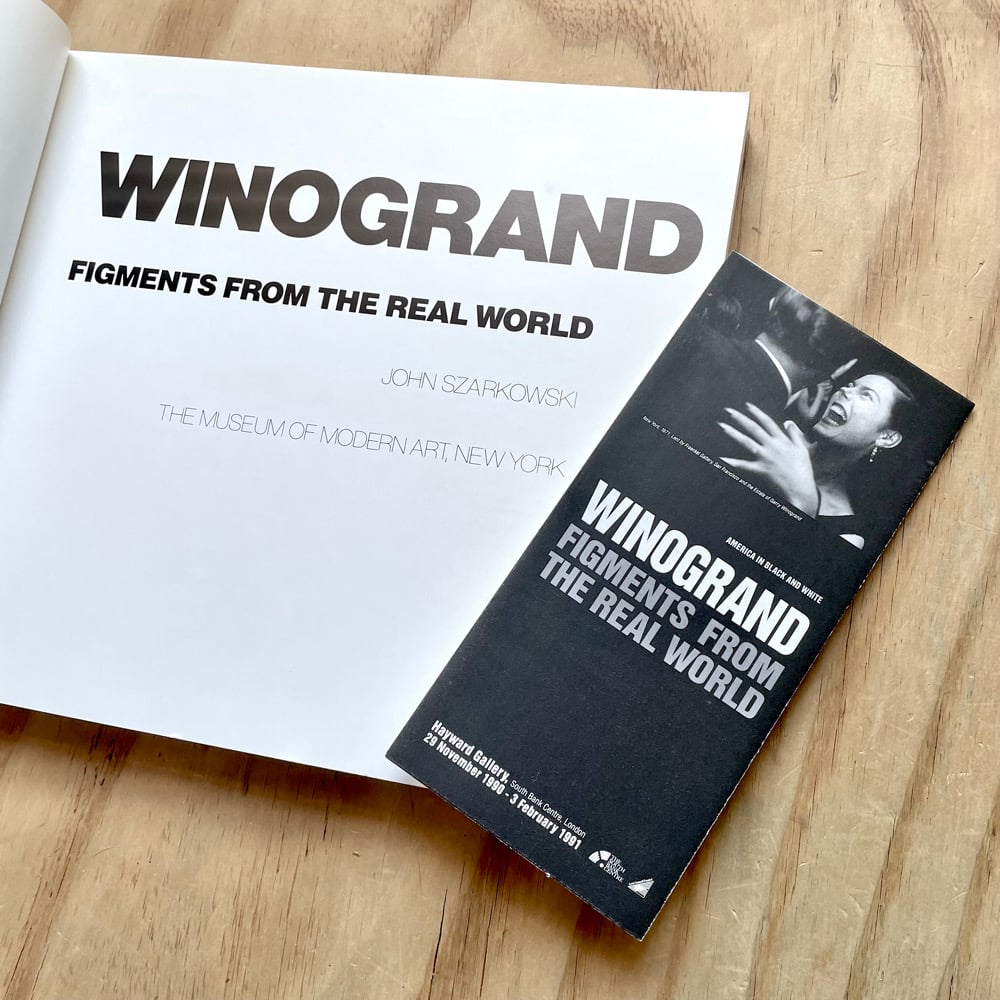 Garry Winogrand - Figments From The Real World | Photobook Junkies