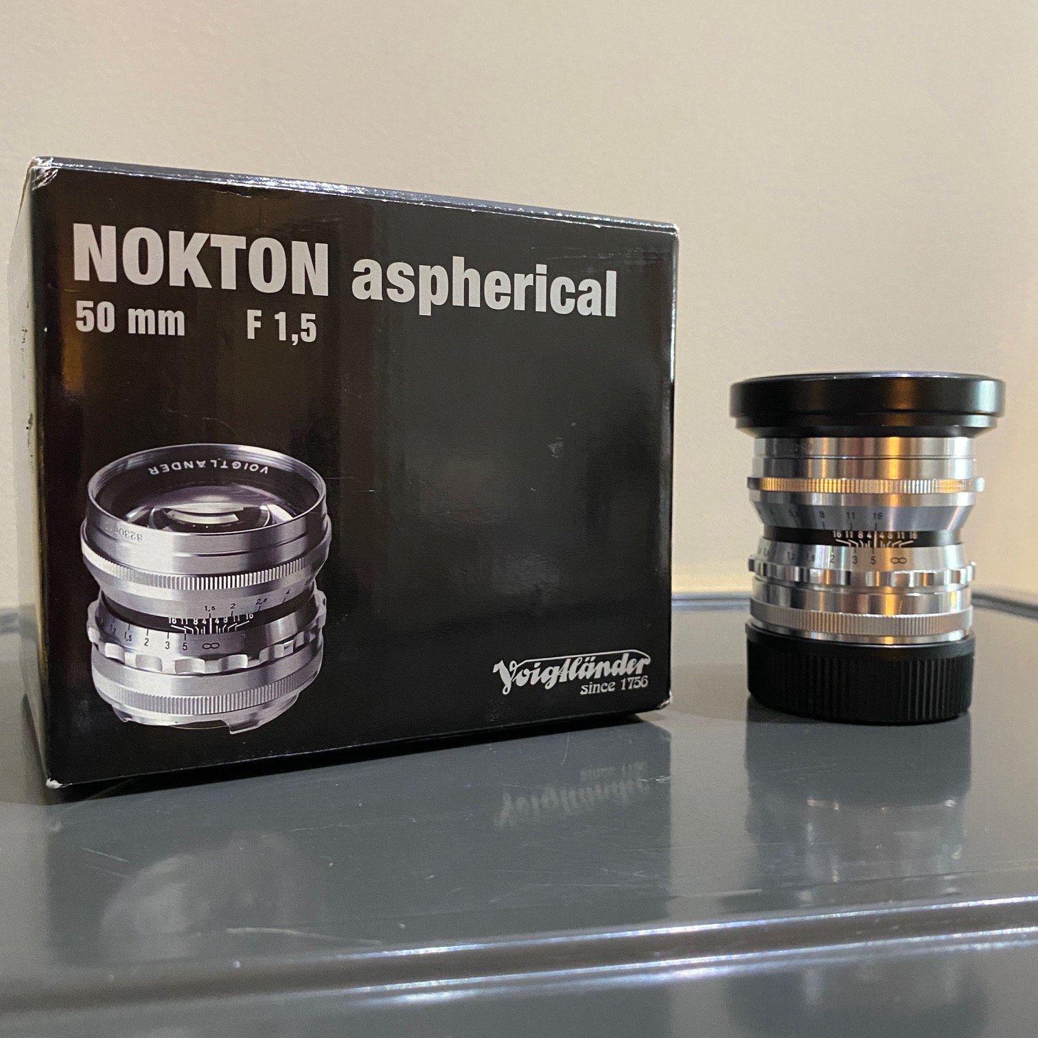 Voigtlander Nokton 50mm f1.5 M mount lens (1005445) | Glass Key Camera