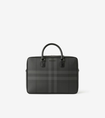 エインズワース ブリーフケース (チャコールグレー) - メンズ
