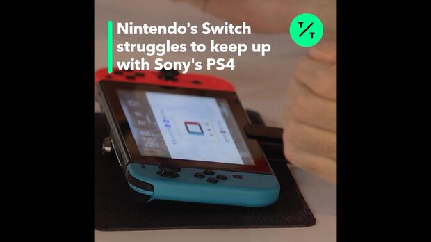 Nintendo's Switch Struggles to Keep Up With Sony's Older PS4
